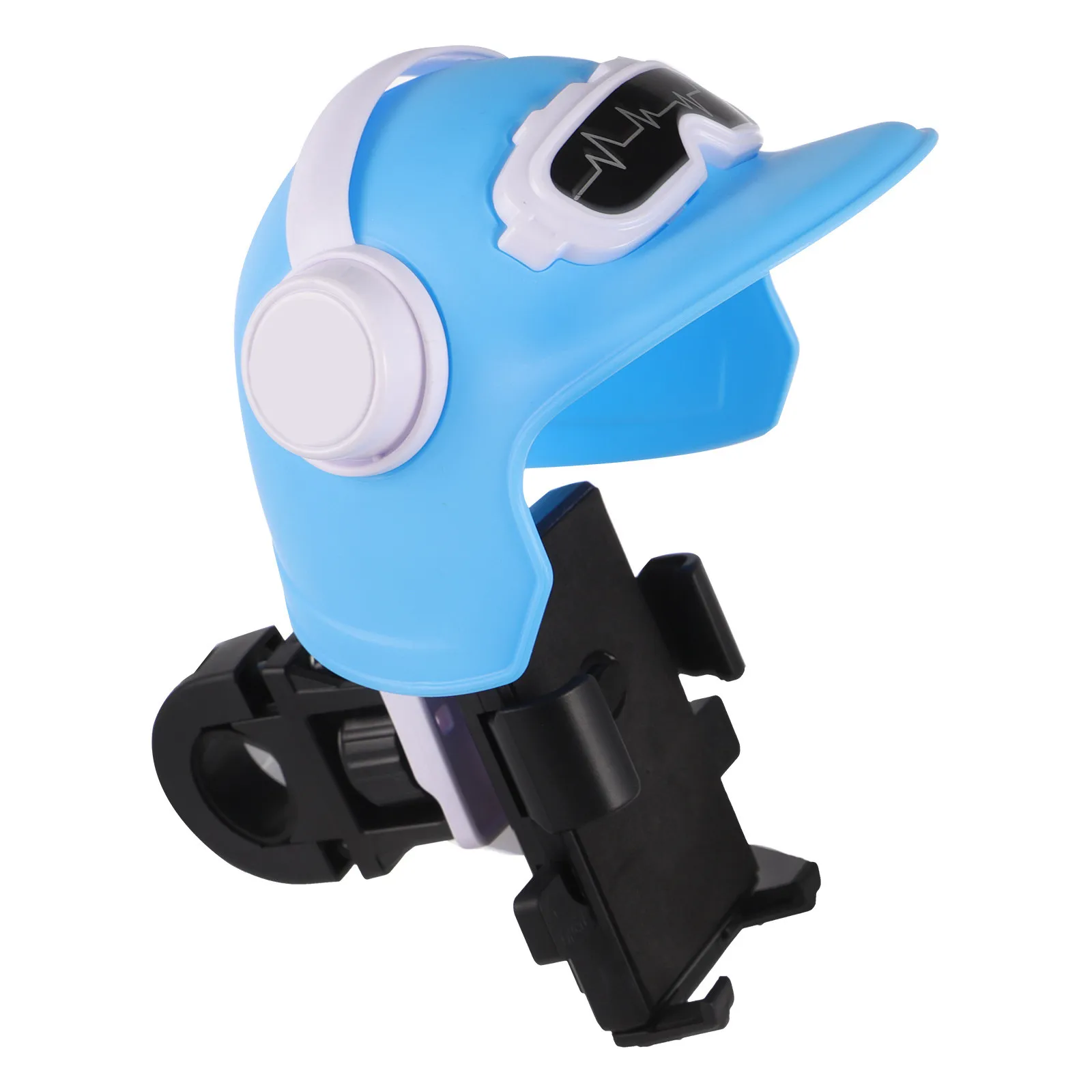 

1Set Bike Phone Holder Zinc Alloy Plastic Handlebar Mount with Cap Secure Universal Cycling Navigation Stand for Smartphones