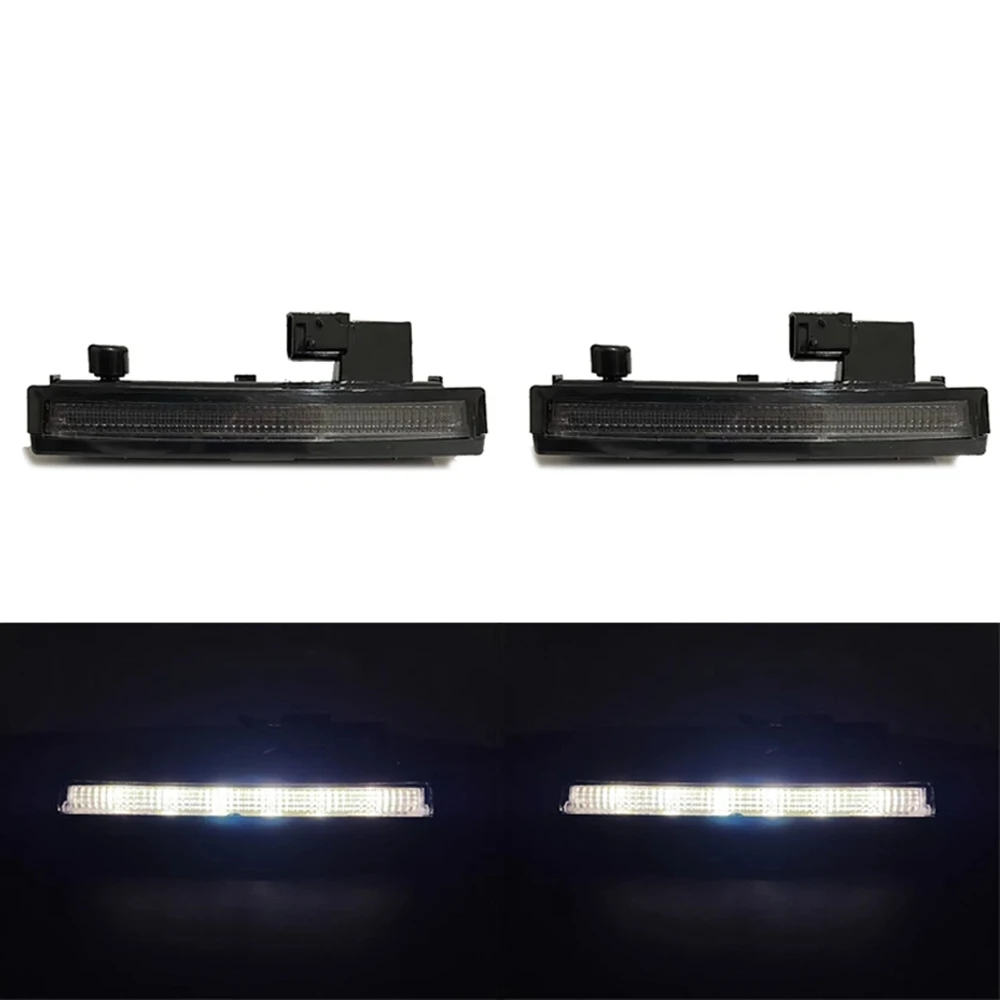 2Pcs Truck Sun Visor Light Turn Signal Indicator Car Roof Light White Light for Scania G400 G500 2252794