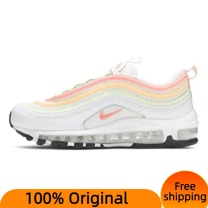  Nike Air Max 97 Melon Tint Barely Volt Atomic Pink Women's Sneakers shoes CZ6087-100