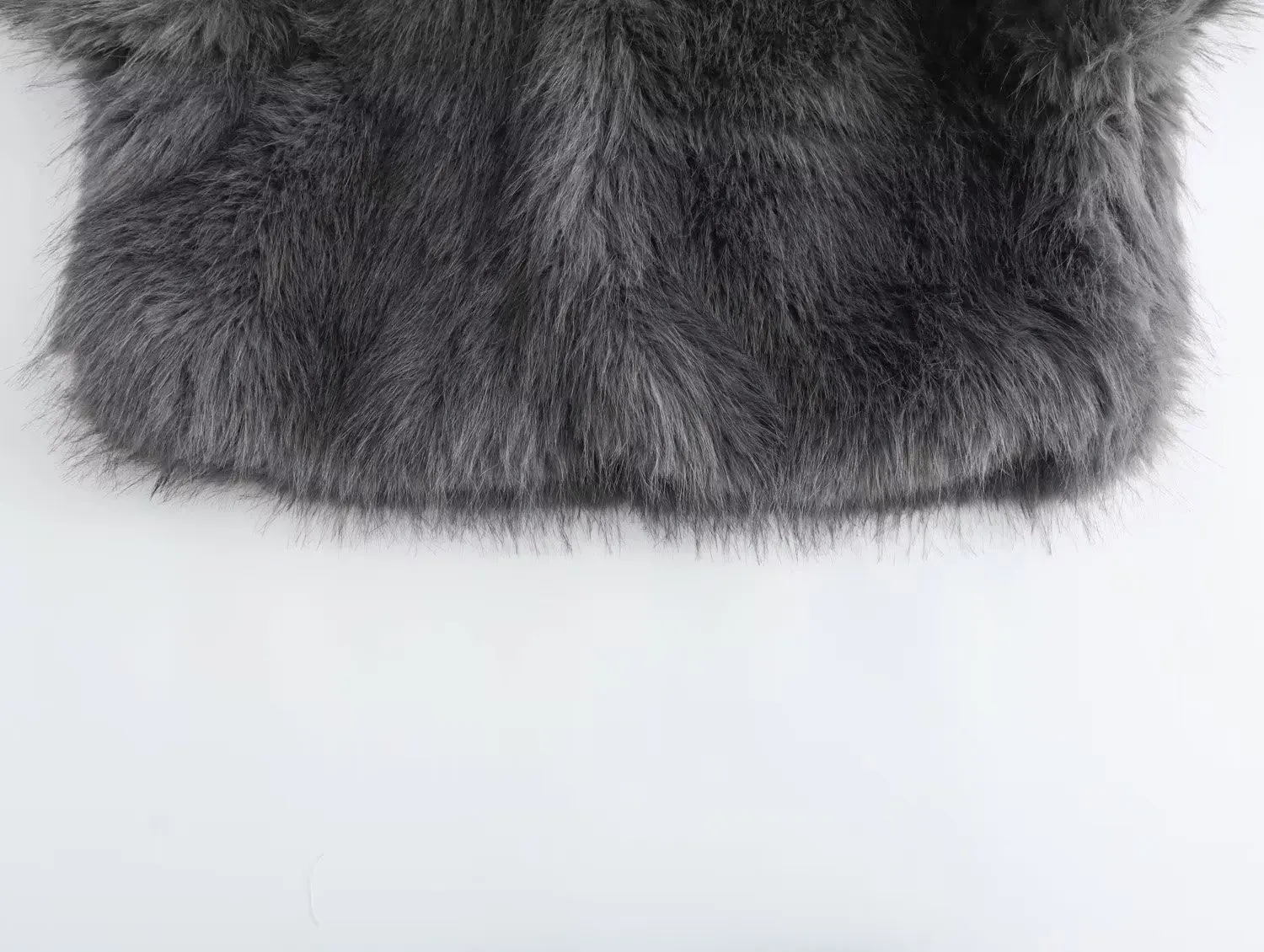 Withered Ins Blogger Vintage Artificial Fur Coat New Fashion Elegant Jacket Tops Women Winter Warm