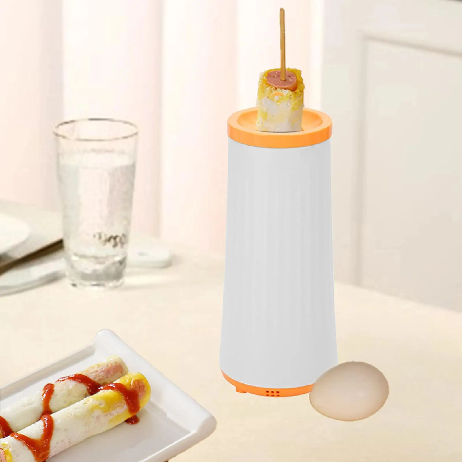 Electric Egg Roll Machine Cooking Tool Multifunctional Breakfast Machine Omelette Sausage Egg Boiler Household Nonstick Kitchen