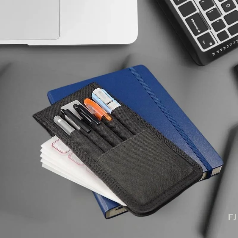 [YULarge Capacity PU Leather/Oxford Cloth Adjustable Elastic Band Pen Holder Pen Pouch For Planner Pen Holder For Notebook Cover