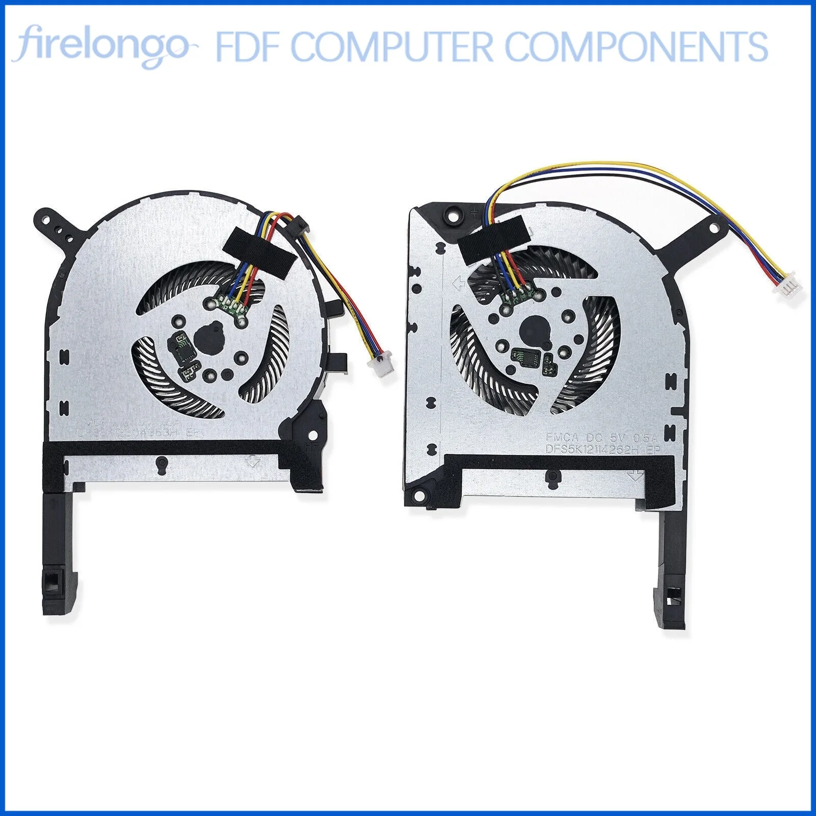 

Laptop Cooling Fan for ASUS TUF Gaming FX95DU FX95G FX705G FX86FE FX86F