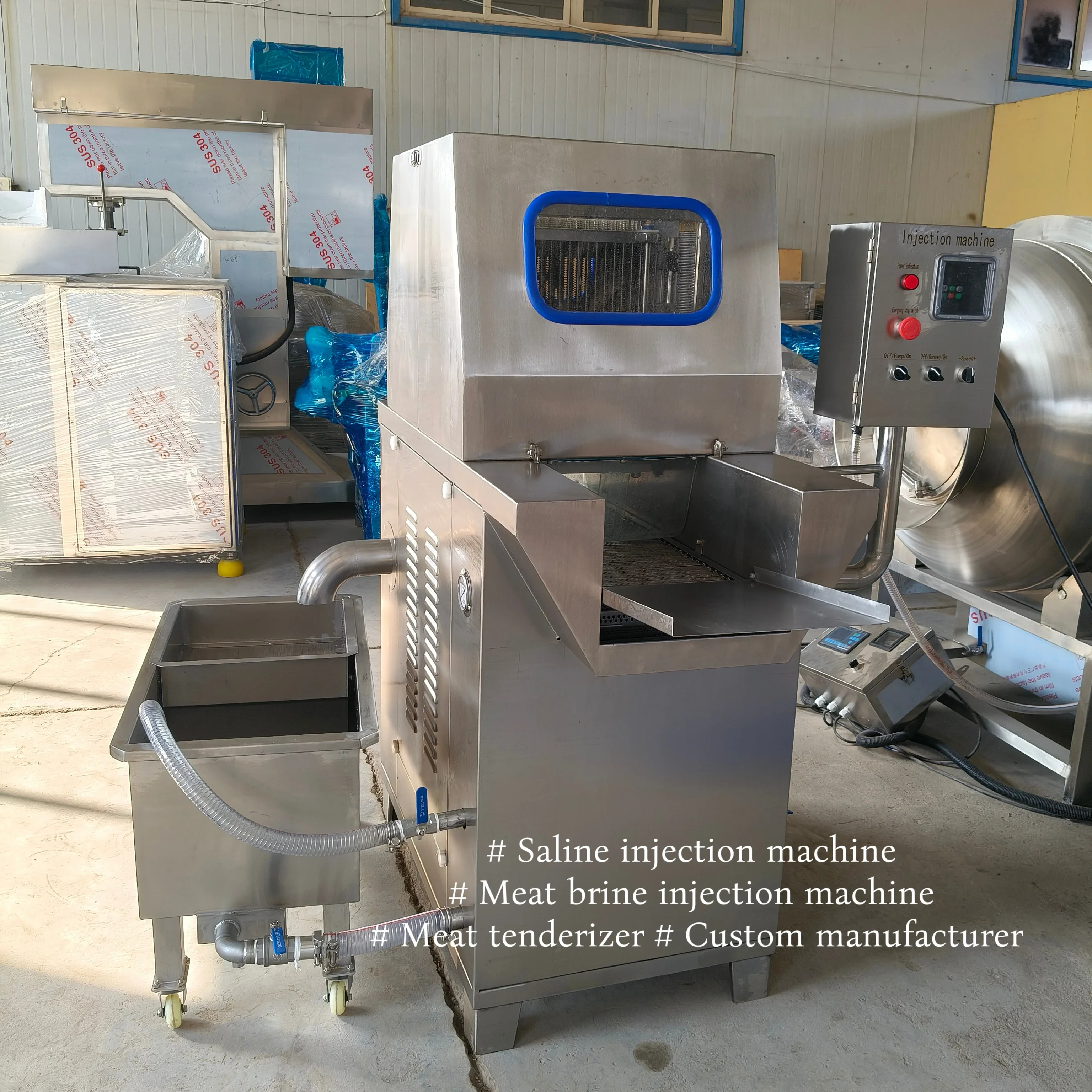 New Automatic Meat Tenderizer ors Chicken Beef Pork for Brine Meat hine