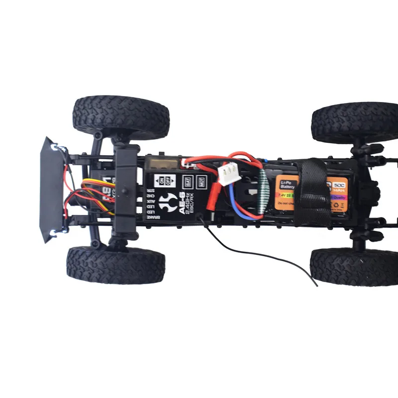 2 sztuk 7.4V bateria litowa 2S 50C 800mAh z wtyczką JST i PH2.0 dla SCX24 pilot akumulator do pojazdu