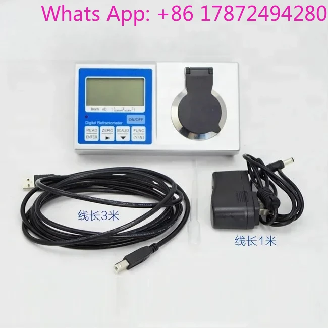 bench top auto automated brix test refractometer 0.0-95.0%