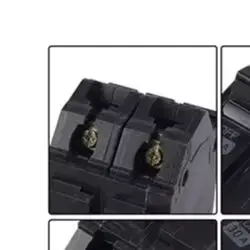 2 Pole Miniature Circuit Breaker 20A 30A 50A 60A for Short Circuit and Overload Protection in Low Voltage Systems