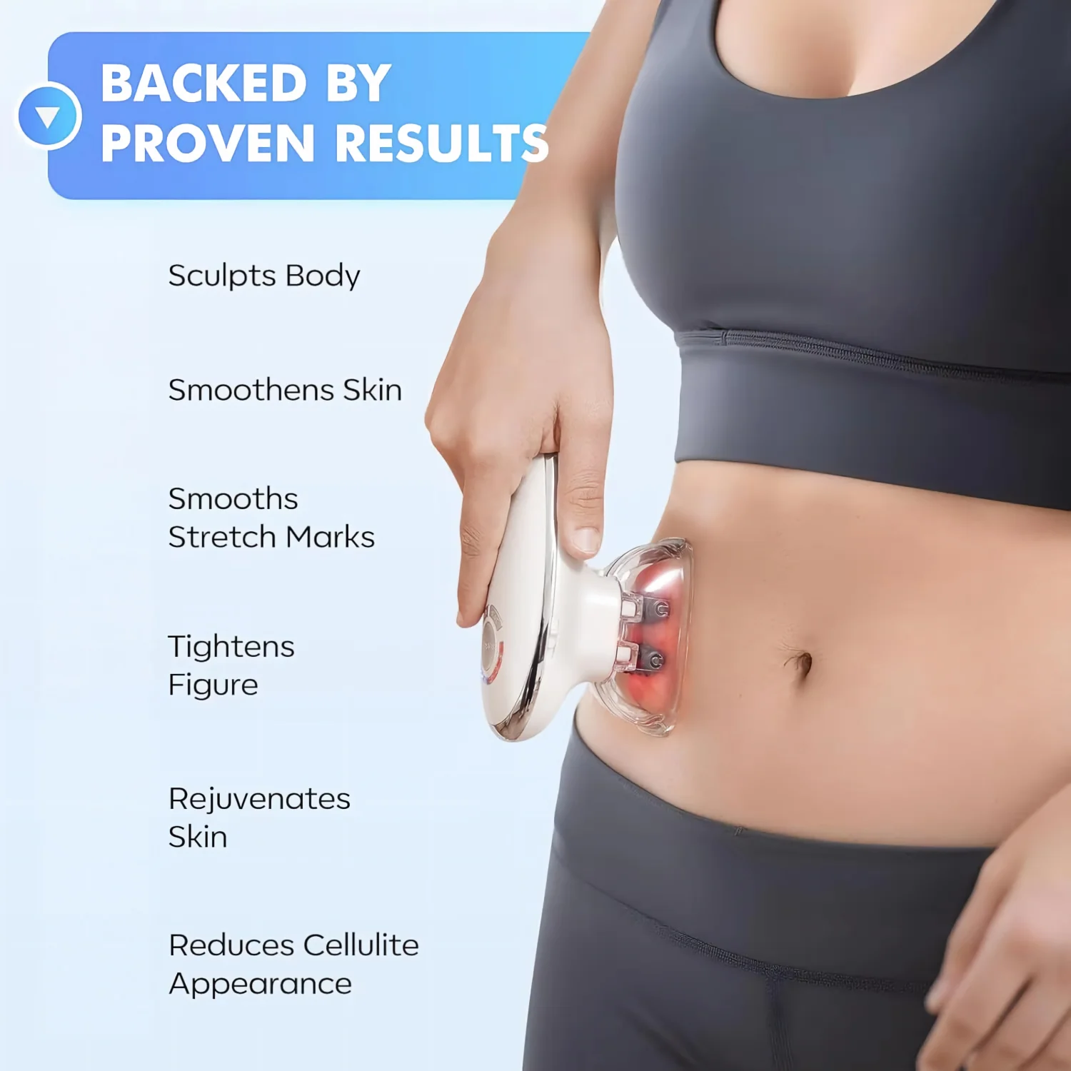 Body Face Suction Massager Vacuum Anti Cellulite Slimming Device Microcurrent Beauty Machine Portable Rechargeable