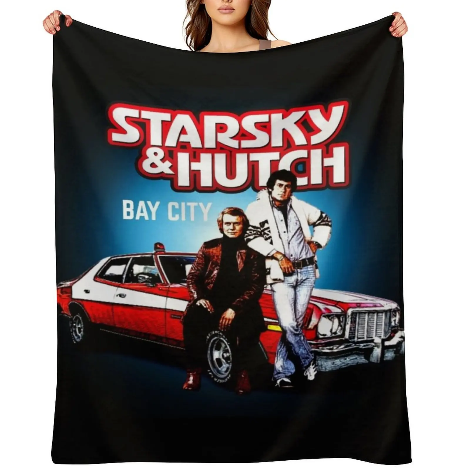 Starsky and Hutch TV series Throw Blanket heavy to sleep Cute Sofa Tourist Blankets