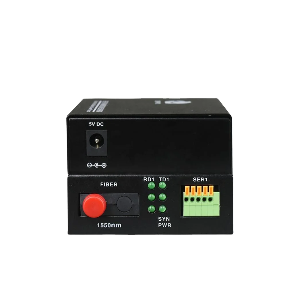 최저가 미니 1포트 20km 시리얼 RS485 광섬유 변환기