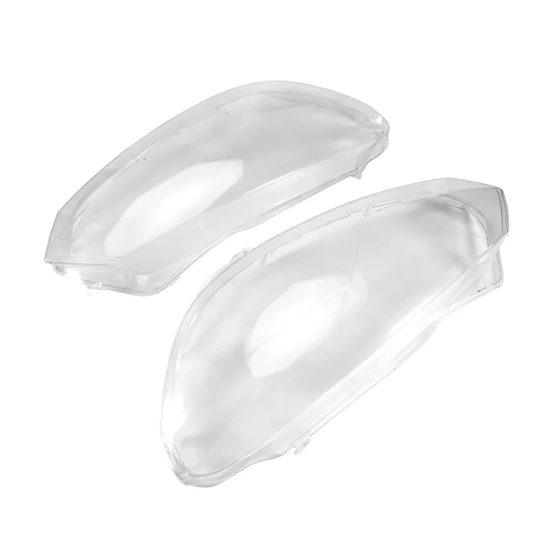 A04E-Kap Lampu Depan Mobil Pengganti Lensa Lampu Depan Kap Lampu Transparan Otomatis untuk-VW Golf 6 MK6 R 2009-2012