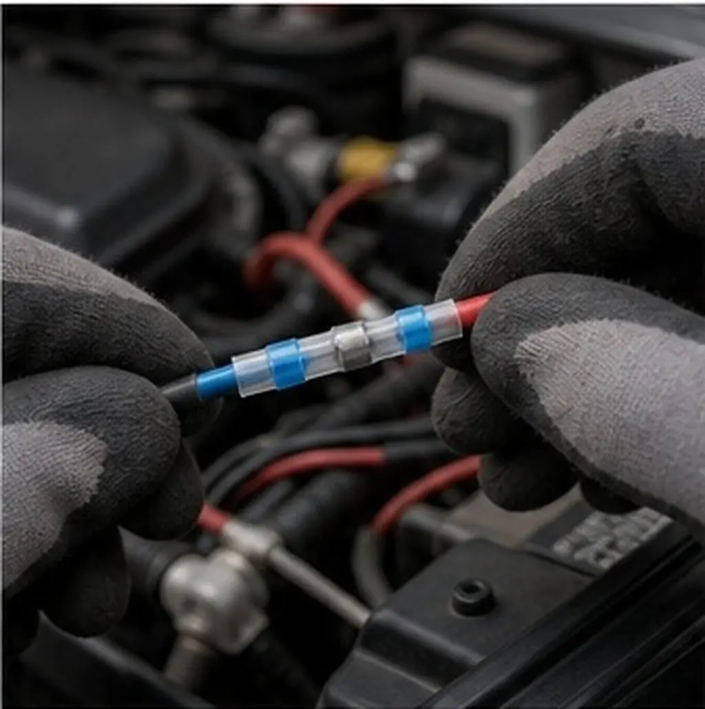 102Pcs Heat Shrink Solder Seal Connectors Waterproof Wire Electrical Terminals for Automotive Marine Outdoor Use
