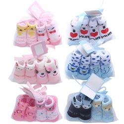 2Pairs/lot Infant Baby Socks Autumn Cotton Baby Socks for Girls Newborn Boy Toddler Fashion Socks Baby Clothes Accessories 0-12