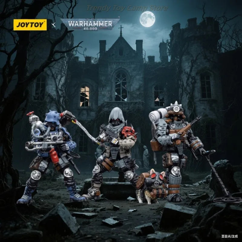 

【В наличии】JOYTOY Dark Source Battle Star Series 1:18 3,75-дюймовая модель мобильного солдата Scavenger Team