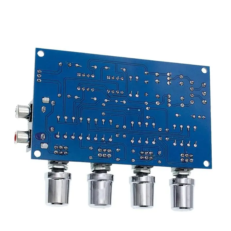 XH-M164 NE5532 Stereo Pre-amp Preamplifier Tone Board Audio 4 Channels Amplifier Module 4CH CH Control Circuit Telephone Preamp