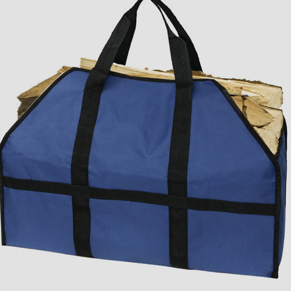Bolsa de viaje para acampar, almacenamiento de leña, contenedor de transporte, herramienta, chimenea, estufa, compras