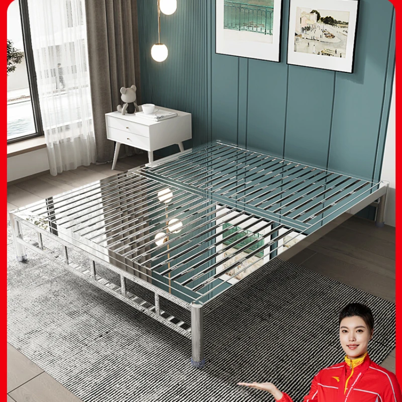 

304 stainless steel, 1.5m thick and environmentally friendly bed frame, 1m thick children's tatami, non ferrous