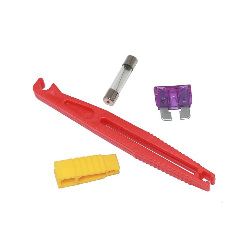【2PCS】Mini Fuse Puller Clip Holder Insert Extractor Removal Security Tool For ATS Car Feses Box