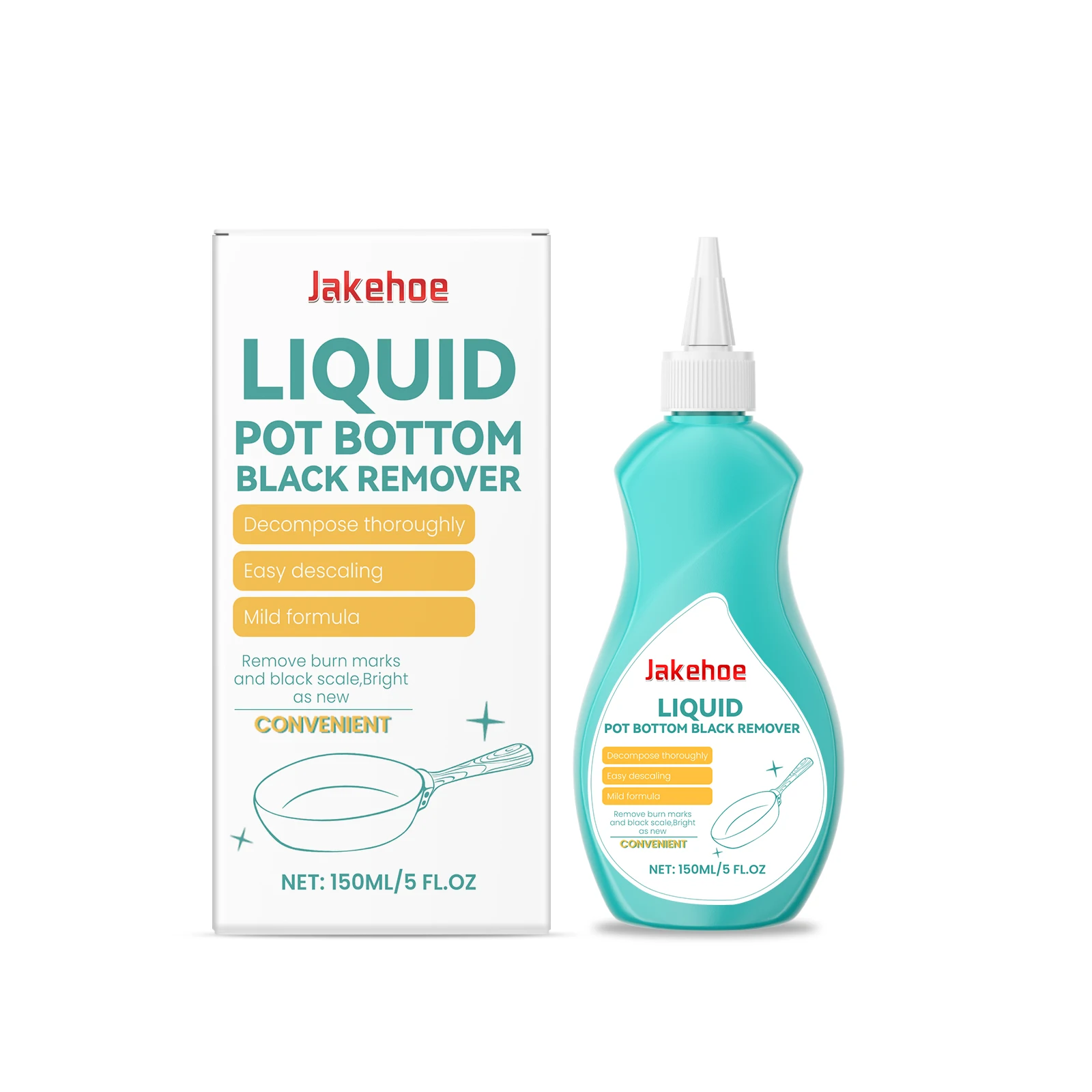 

Очиститель дна сковороды Jakehoe, чистая кухонная утварь, смазка для дна сковороды и грязи, очистка полировки, антикоррозийная мультиэффектная пленка