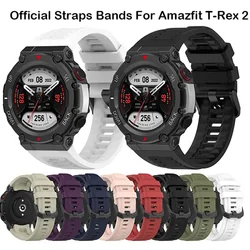 Original Silicone Strap for Huami Amazfit T-Rex 2 Smart Watch Replacement Bracelet for Huami Amazfit T-Rex 2 Correa