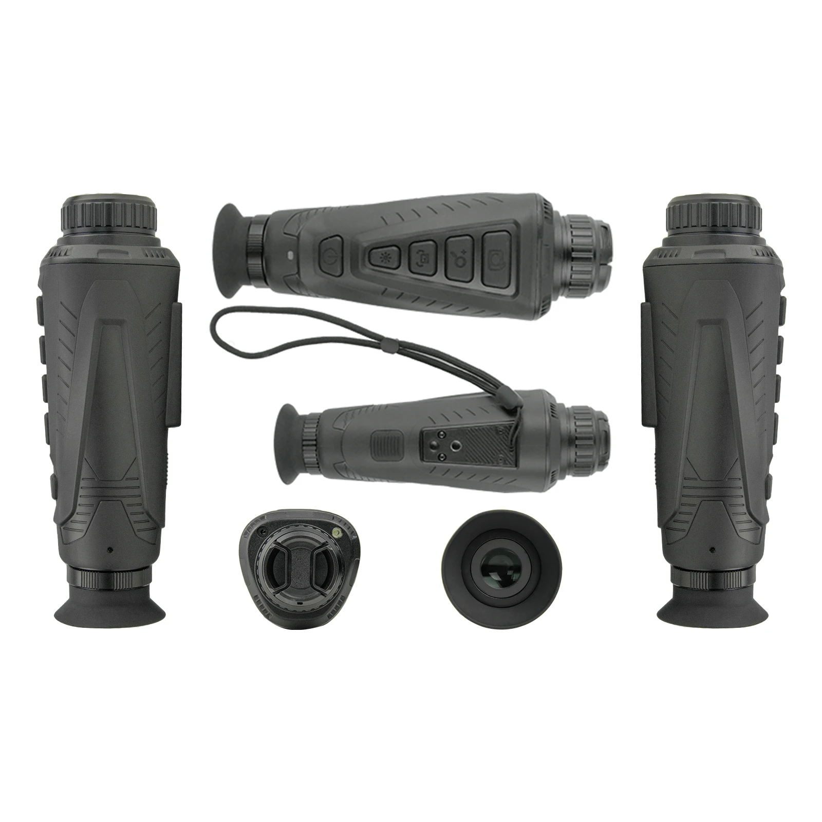 Draagbare Monoculaire Type Handheld Infrarood Thermische Beeldvorming Nachtzicht Sight Scope Outdoor Jacht En Security Detector Camera