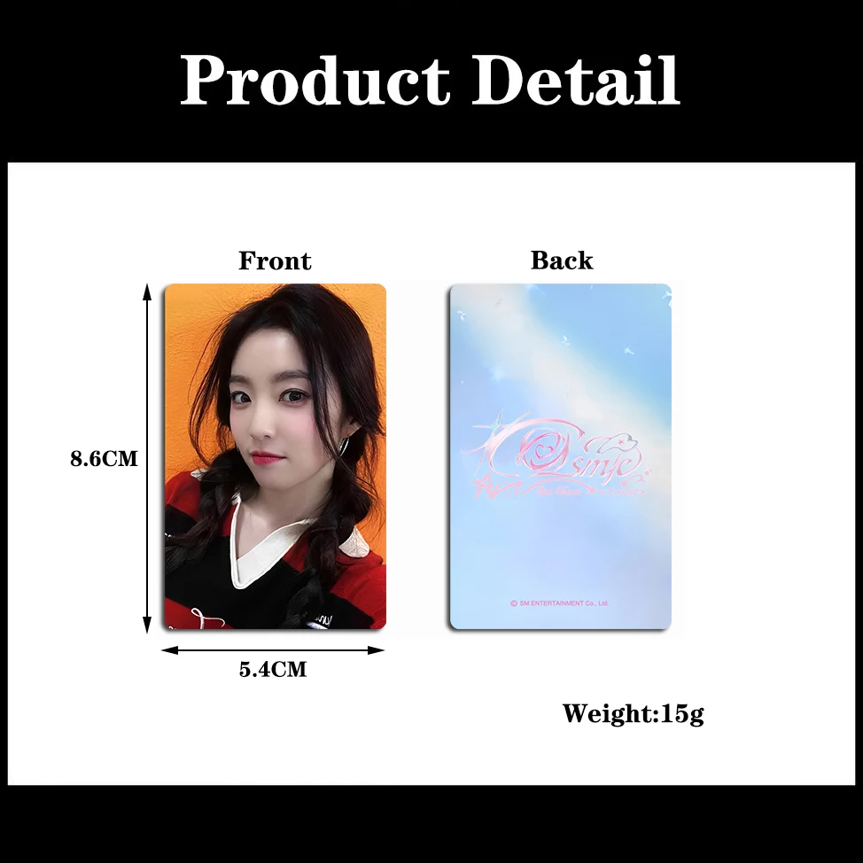 Red Bebe New Cosmic Special Card BaeJuHyun KangSeulGi Small Card