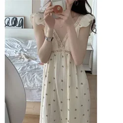 Slip Dress Women's Pajamas Home Clothes Homewear Silk Robe Womens Clothing  Sleep Cosplay Long Dresses Pajama Sets Nightdress