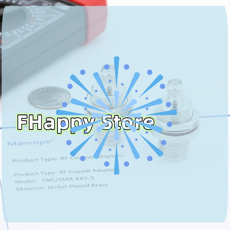 TNC Female To SMA Female Jack RF Coaxial Adapter TNC/SMA-KKY-3 TNC To SMA Female Adapter Bulkhead Mount Connector