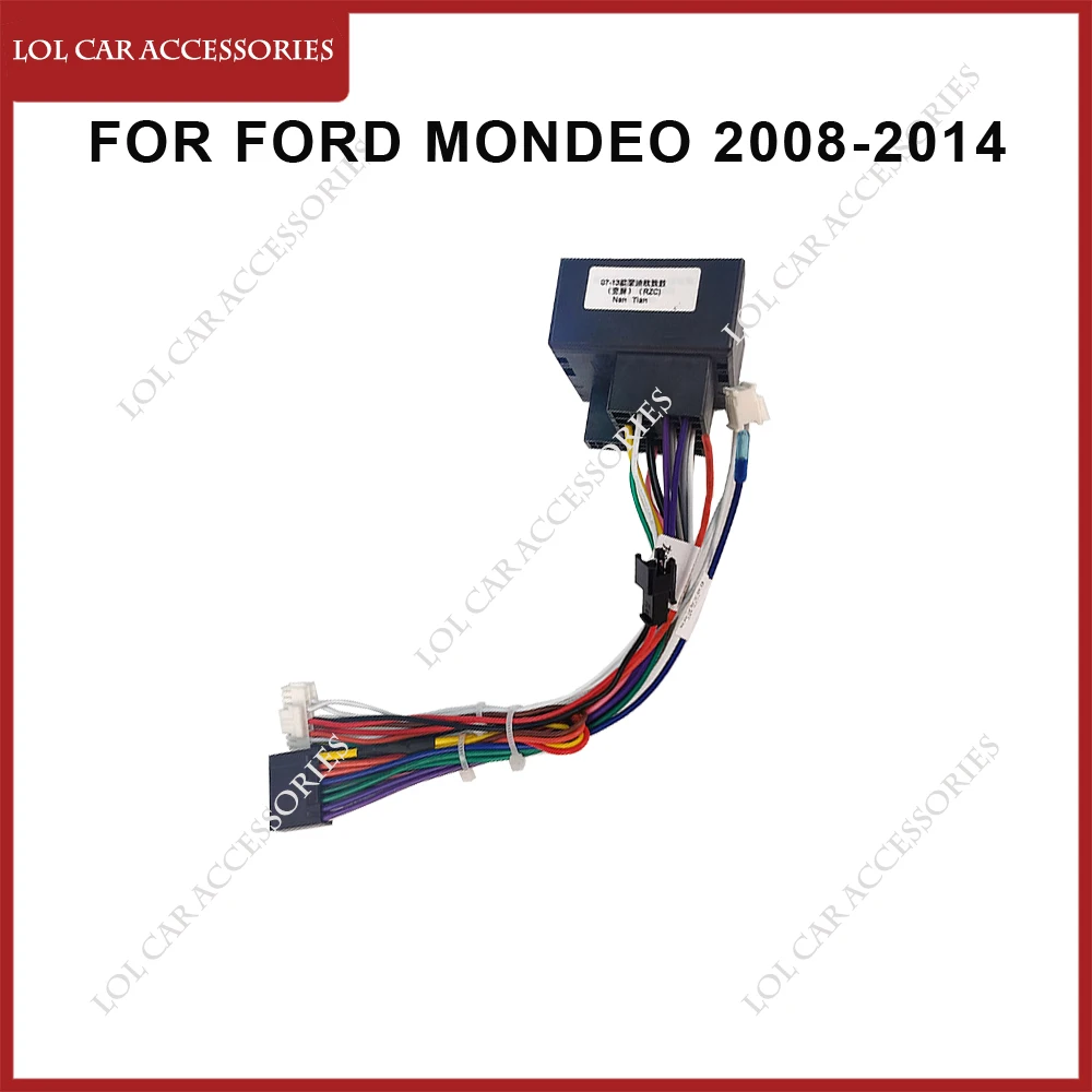 

For Ford Mondeo 2008-2014 Car Radio GPS MP5 Stereo Navigation Player Android Power Cable Wiring Harness