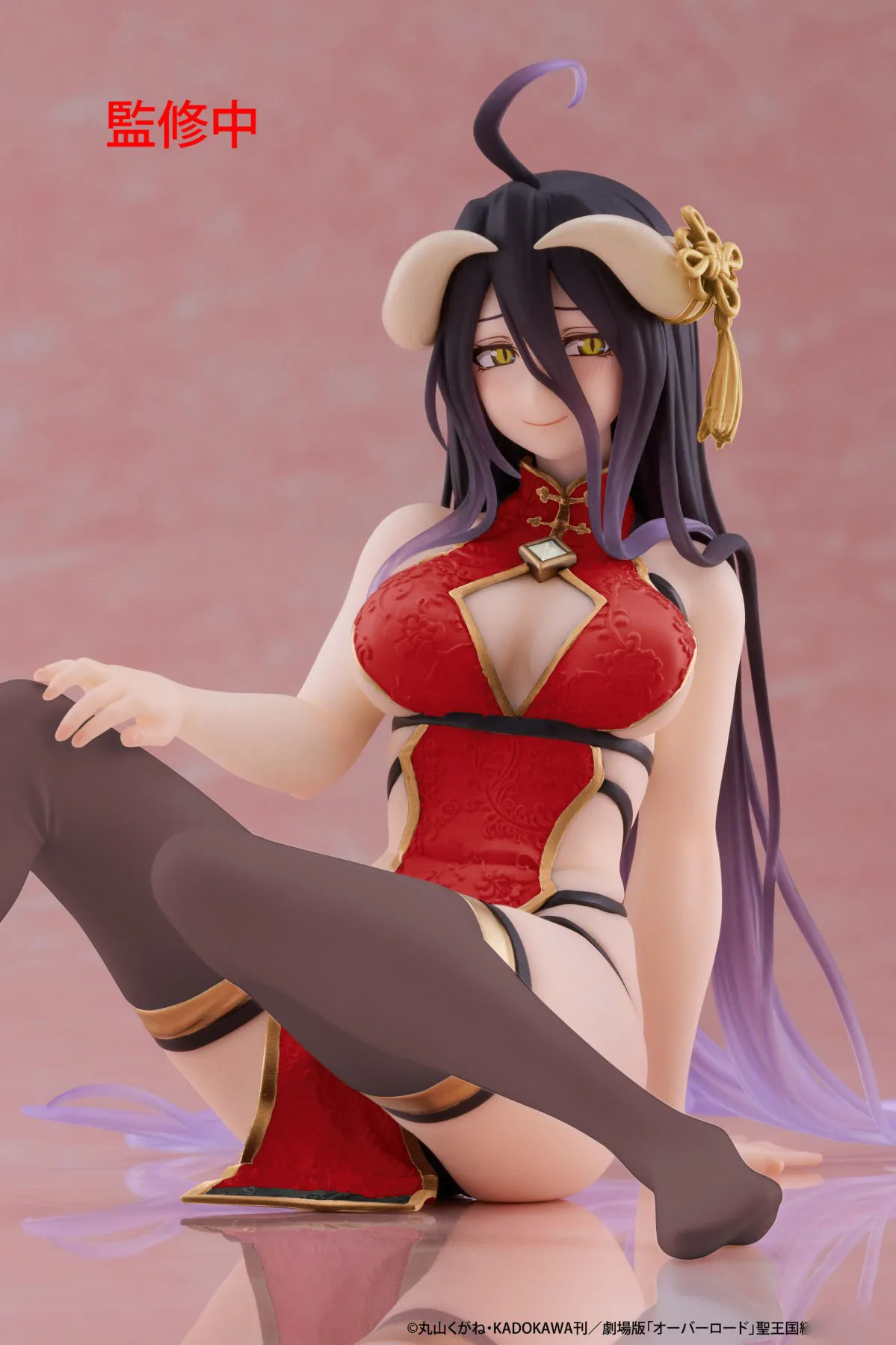 ตุ๊กตาตั้งโต๊ะ TAITO น่ารัก โอเวอร์ลอร์ด อัลเบโด้ ชุดกี่เพ้า ของสะสม ฟิกเกอร์อนิเมะ ของเล่น ของขวัญ