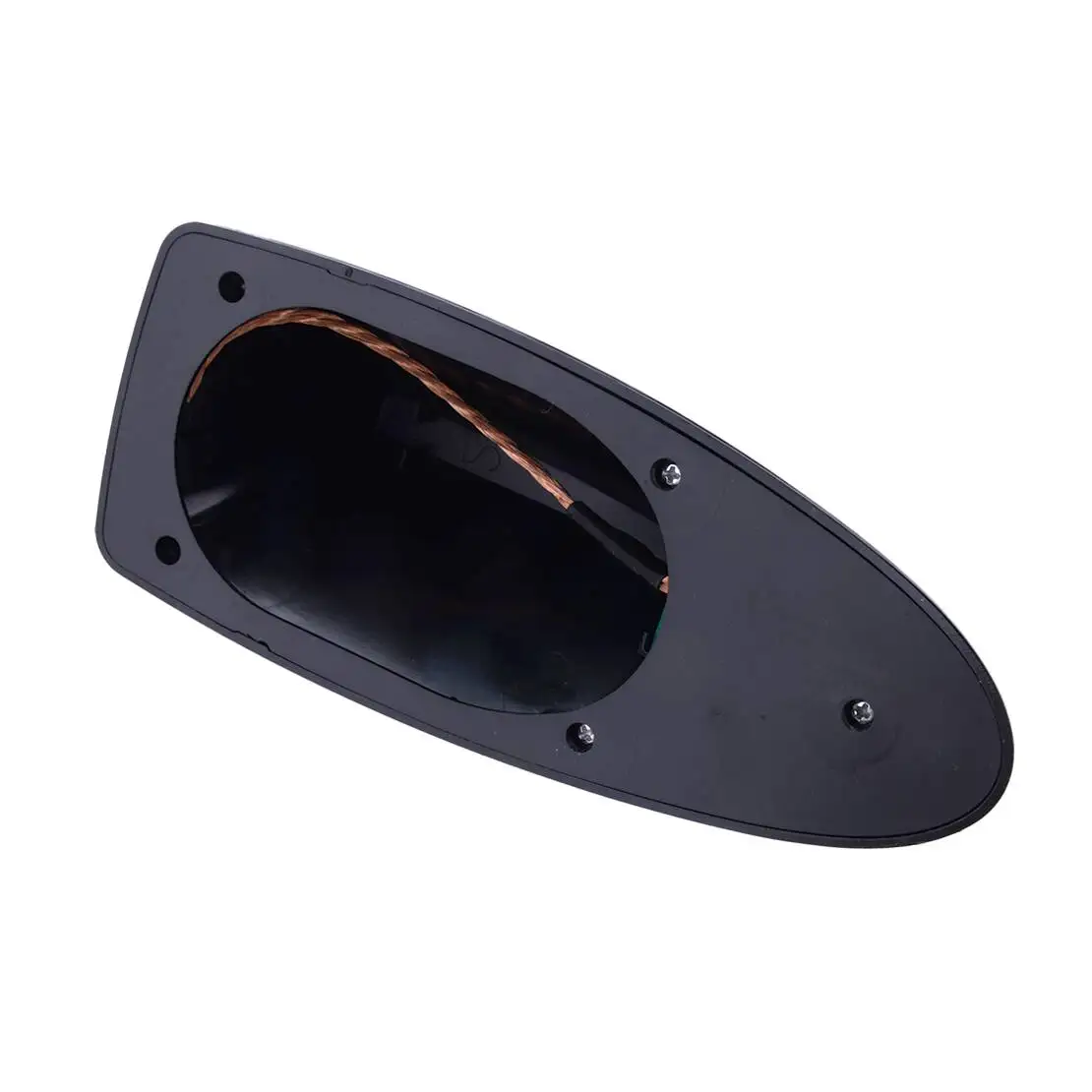 Car Roof Shark Fin Antenna Aerial Cover AM/FM Signal Fit for Hyundai Kona 2018-2023 Black Plastic