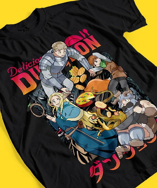 T-Shirt UNISEX DELICIOUS DUNGEON EN UN MUNDO DE FANTASIA