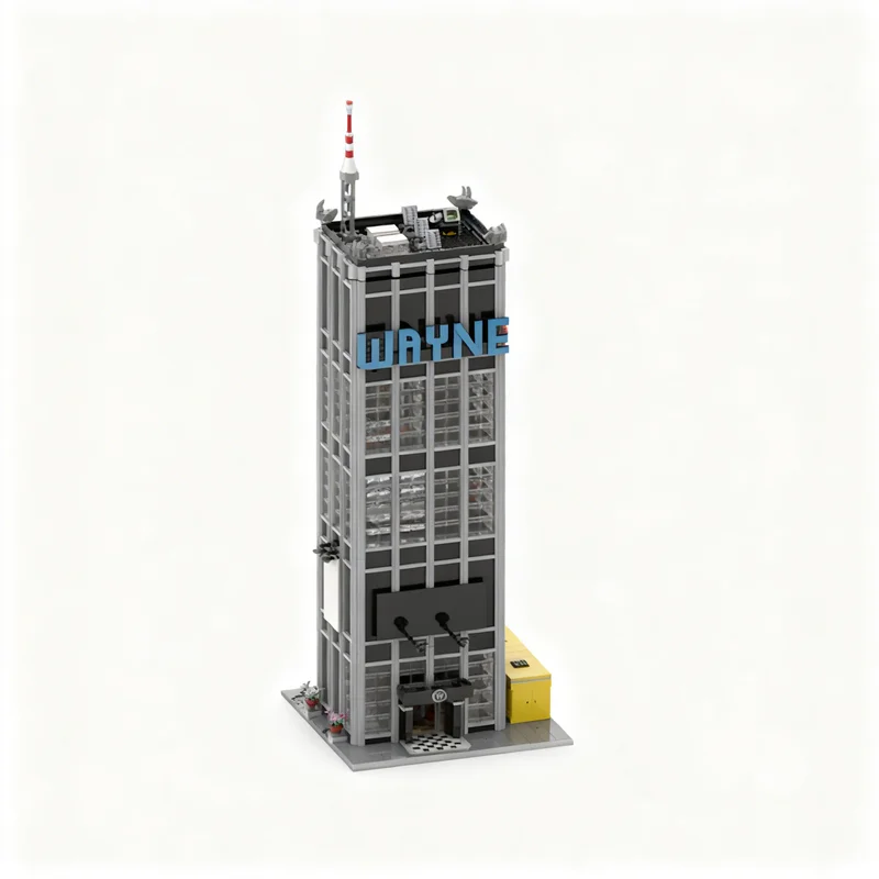 3456PCS MOC Historic Landmark Tower Model Architecture Detailed Home Precision Construction Brick Display Collectible Toy Gift