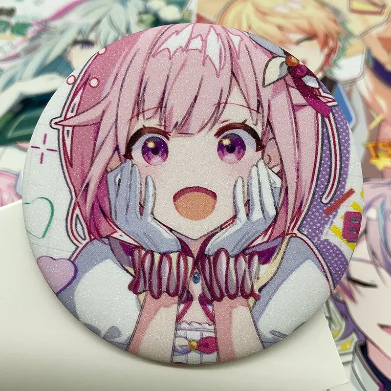 شارة بروش أنيمي تأثيري ، مشروع Sekai ، Kamishiro ، Otori ، Emu ، حقيبة ظهر ، ملابس ، إكسسوارات ، بطاقات مربعة ، إشارة مرجعية