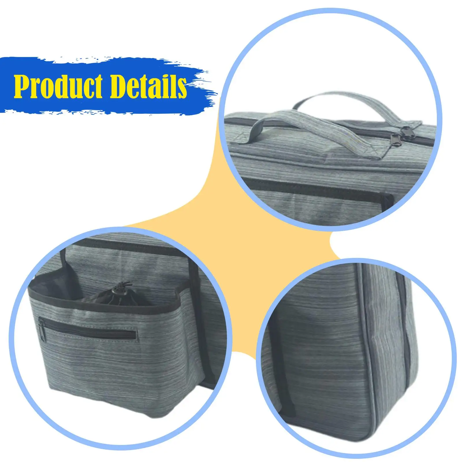 حامل أكواب لأمتعة السفر، حامل مشروبات خفيف الوزن، حامل مشروبات لحقيبة السفر، وجبة خفيفة، #5