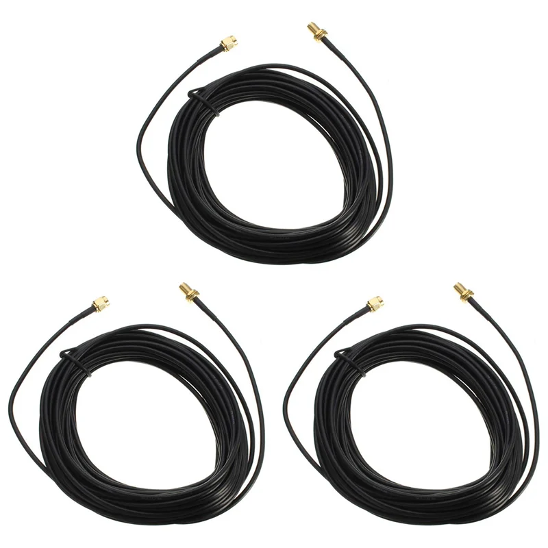 

3CGRO-3Pcs 7M SMA кабель «папа» к SMA «мама» антенный удлинительный разъем RG58 кабель