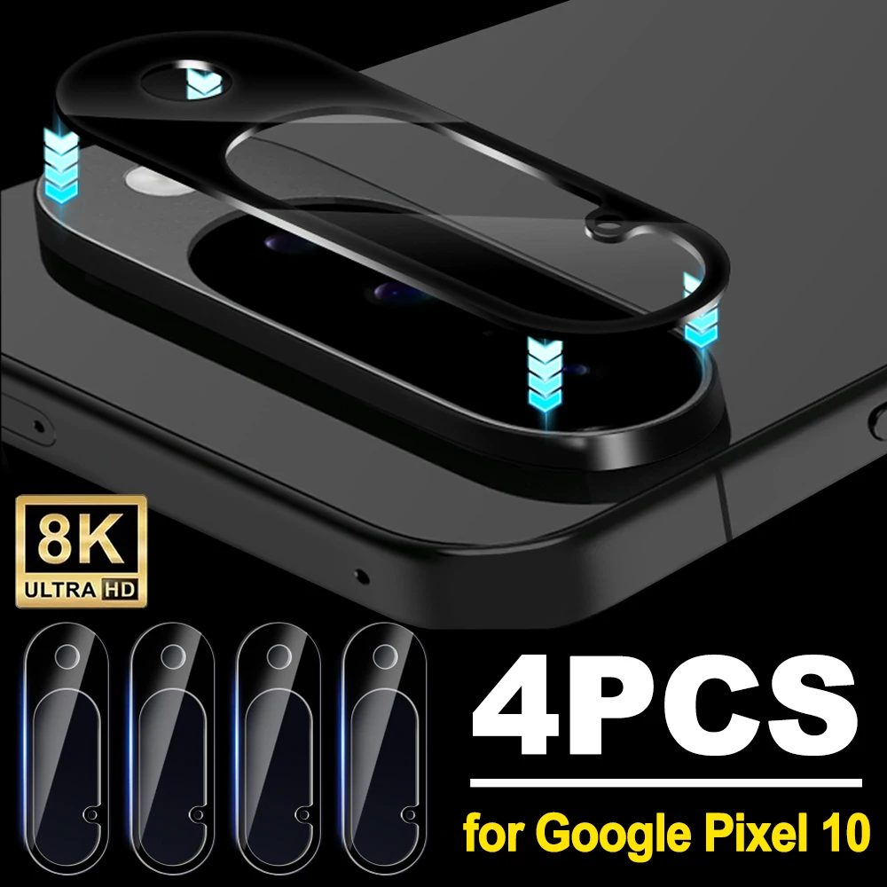 For Google Pixel 10 Tempered Glass Camera Protectors High Definition Case Friendly Shatterproof Lens Films for Pixel 10 Pro XL