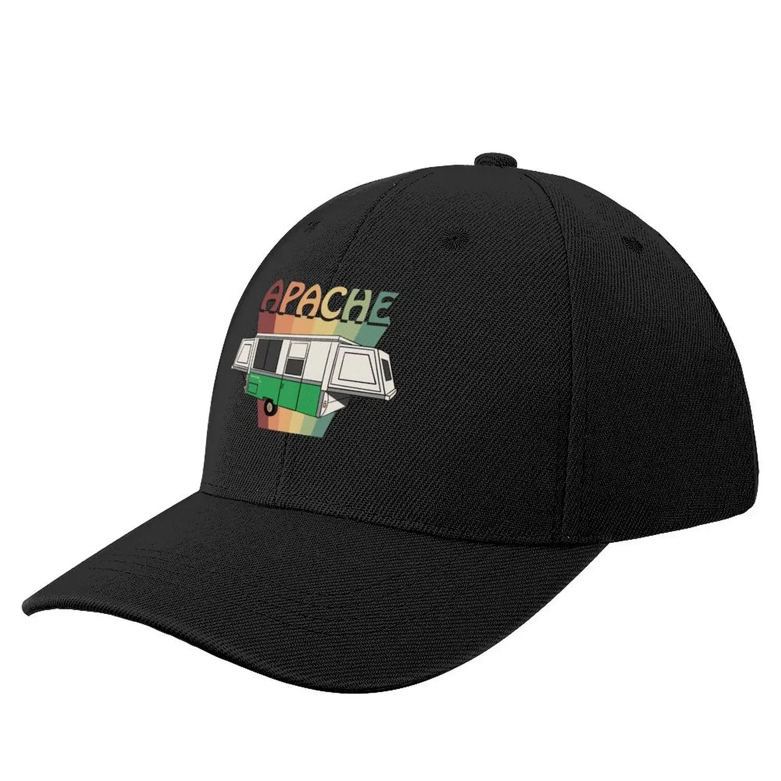 

Apache Royal pop up camper 1975 Baseball Cap hiking hat Bobble Hat Luxury Brand Icon For Man Women's