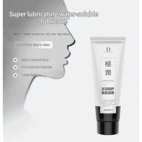 60ML No Pain Super Lubrracating Lubricant for Anul sexx Water Base Adult sexx Lubricant Water Solutable Lube Женский Оргазм