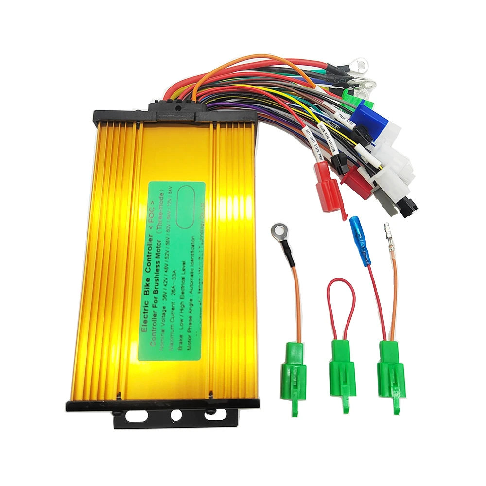Elektrofahrrad E-Bike Bürstenloser Controller mit Gashebel und Bremshebel 36V-84V 500W-1000W – Detail 4