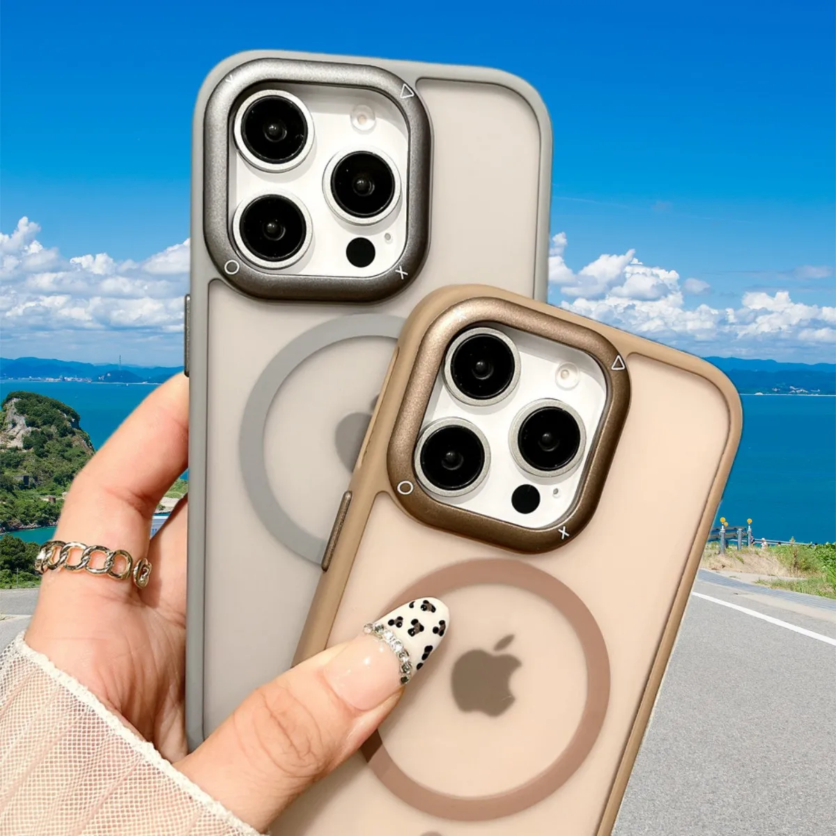 Case For iphone 16 15 13 11 12 14 Pro Max Magsafe Magnetic senior anti fall heat dissipation Cover For iphone 15 16 Plus case 13