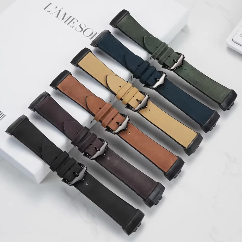 

Ремешок для часов Casio Small Square Gbd-200sm серии Gbd-200 из кожи и силикона, мужской спортивный ремешок для часов, аксессуар для активного отдыха