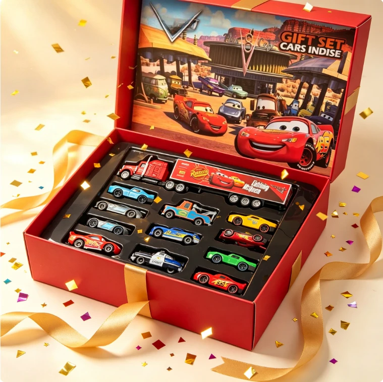 2026 Trending Friction Powered Car Toy Set Themed Movie Character Vehicles