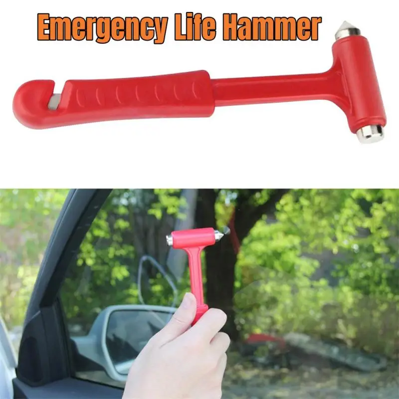 Car Safety Hammer Multi Functional Emergency Seat Belt Cutter Window Breaking Hammer Portable Car Emergent Rescue Escape Tools