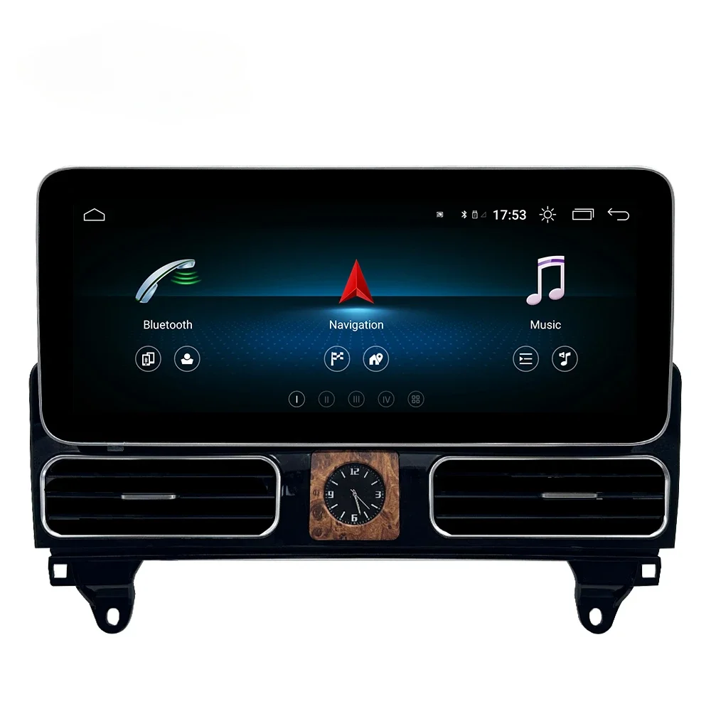 

Lelv 12.3 Android 13 8+256g 720p Car Gps Radio Multimedia For Mercedes Benz Ml 350 450 550 W166 Gl X166 2012-2015