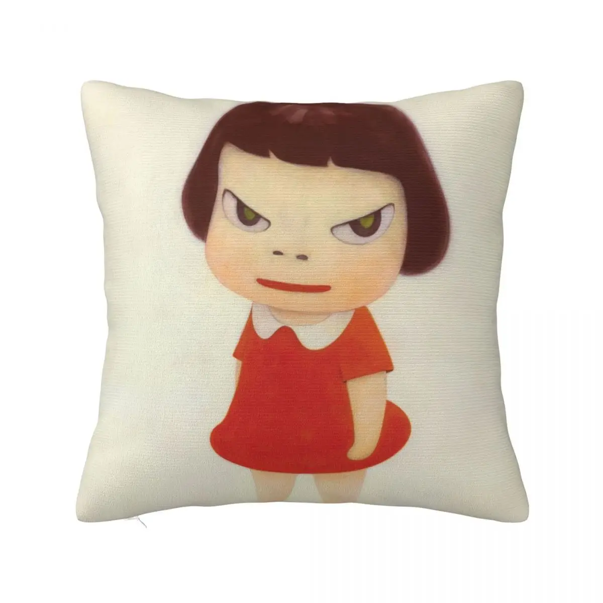 

Yoshitomo Nara Pillowcase Soft Polyester Cushion Cover Decorative Pillow Case Cover Home Wholesale 40*40cm