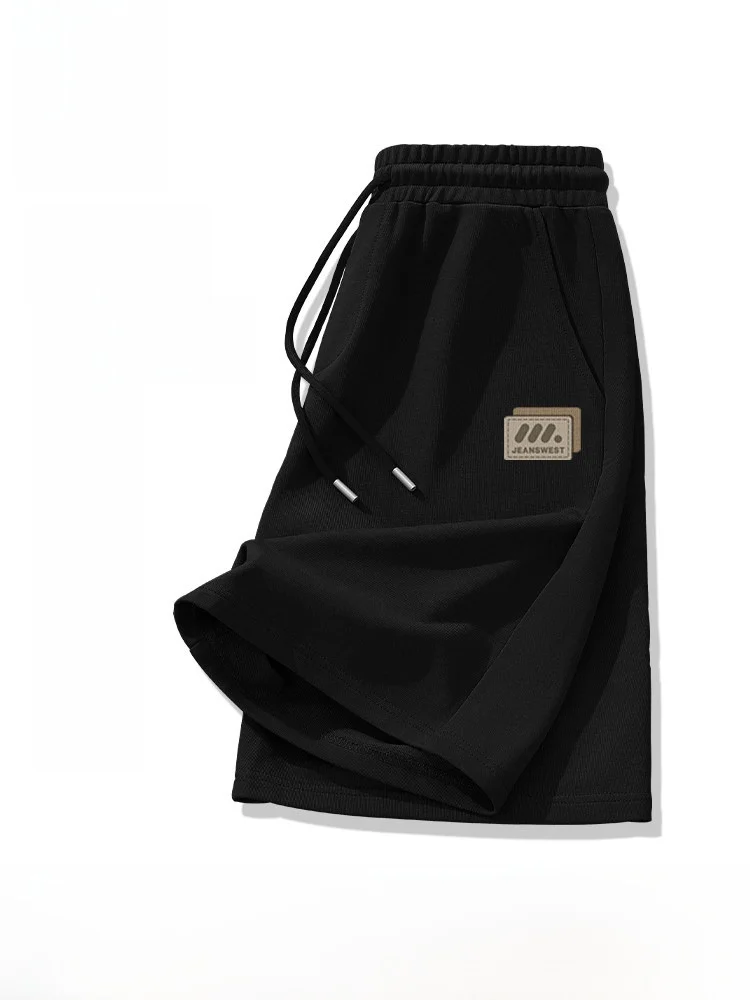 

Pure Cotton Men's orts Summer New Casual Fitn Loose Pants Breathable Comfortable Jeanswest Youth Spring Autumn Leisure