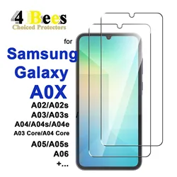Tempered Glass For Samsung Galaxy A06 A05 A05s Screen Protector A04 A04s A04e A03 A03s A02 A02s Core Protective mica Cryatal