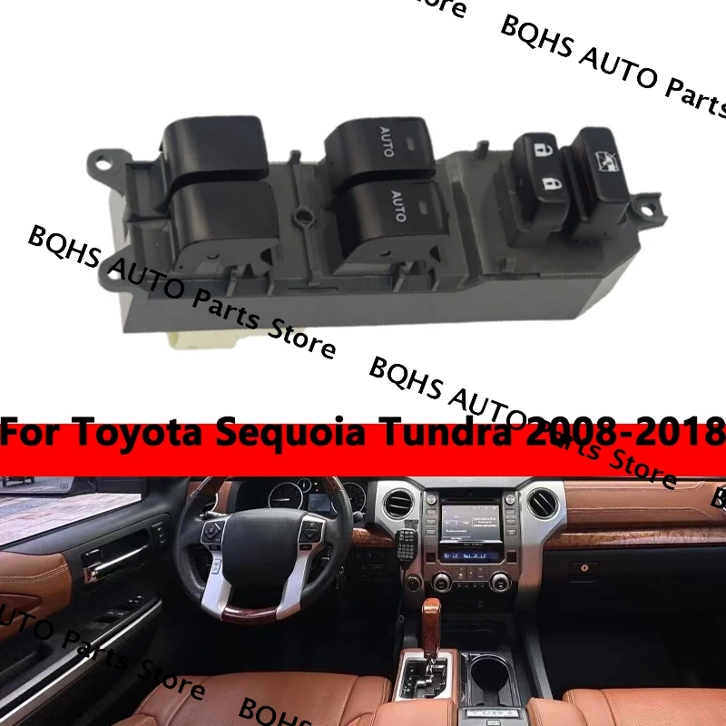 Electric Power Window Control Switch Car Interior Product Parts 84820-0C030 848200C030 For Toyota Sequoia Tundra 2008 2009-2018