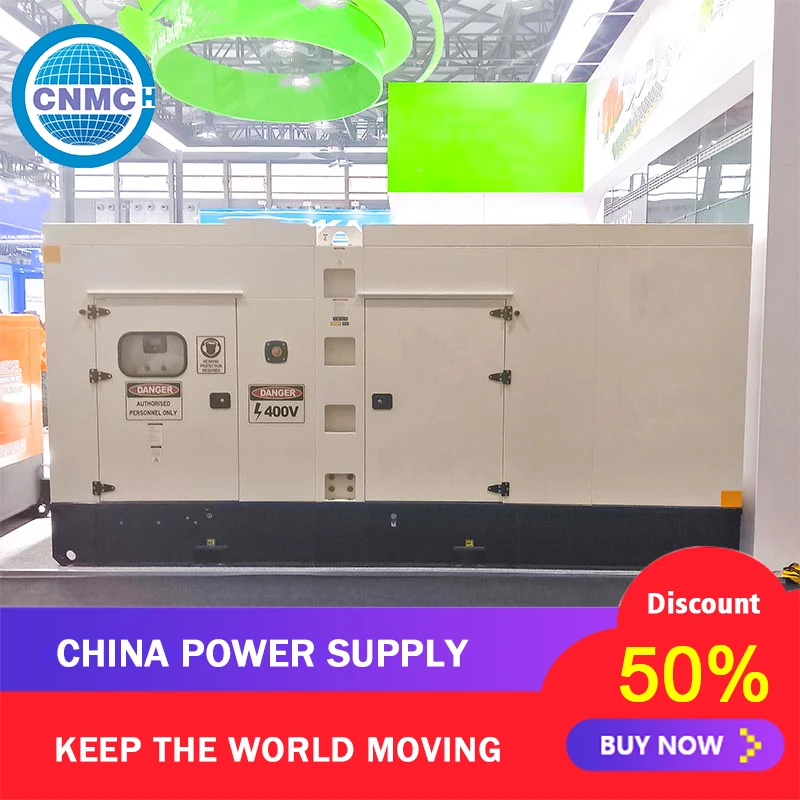 Made in China Diesel Generator Noiseless Quiet Customizable Genset Industrial Emergency Power for Thunderstorm Blackouts